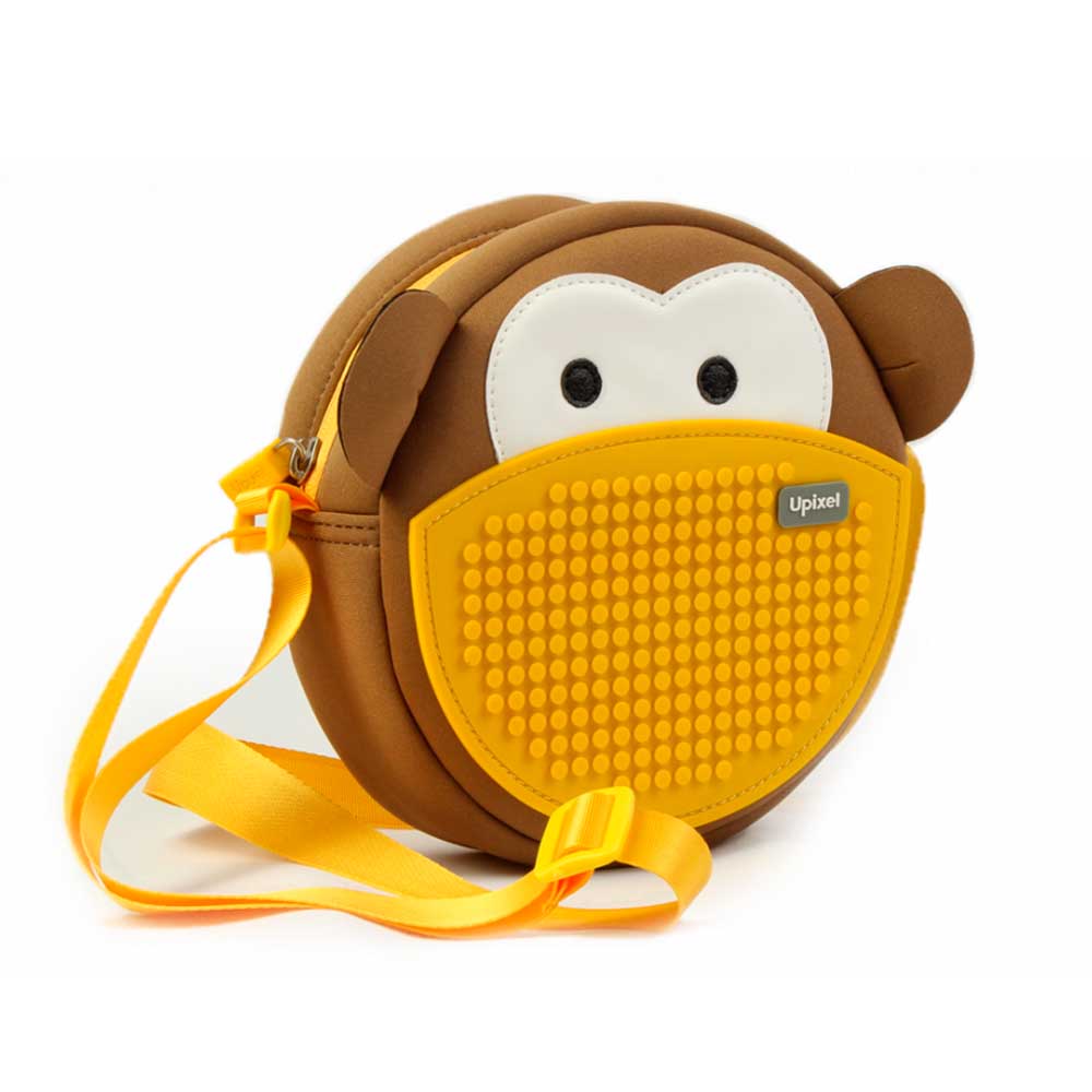 Сумочка на ремені Monkey Кавова (WY-A028Q)