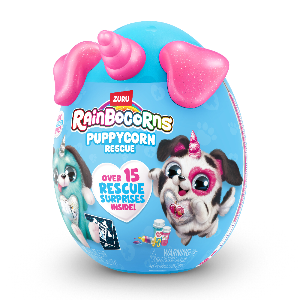 М&#8217;яка іграшка-сюрприз Rainbocorn-H Puppycorn Rescue (9261H)