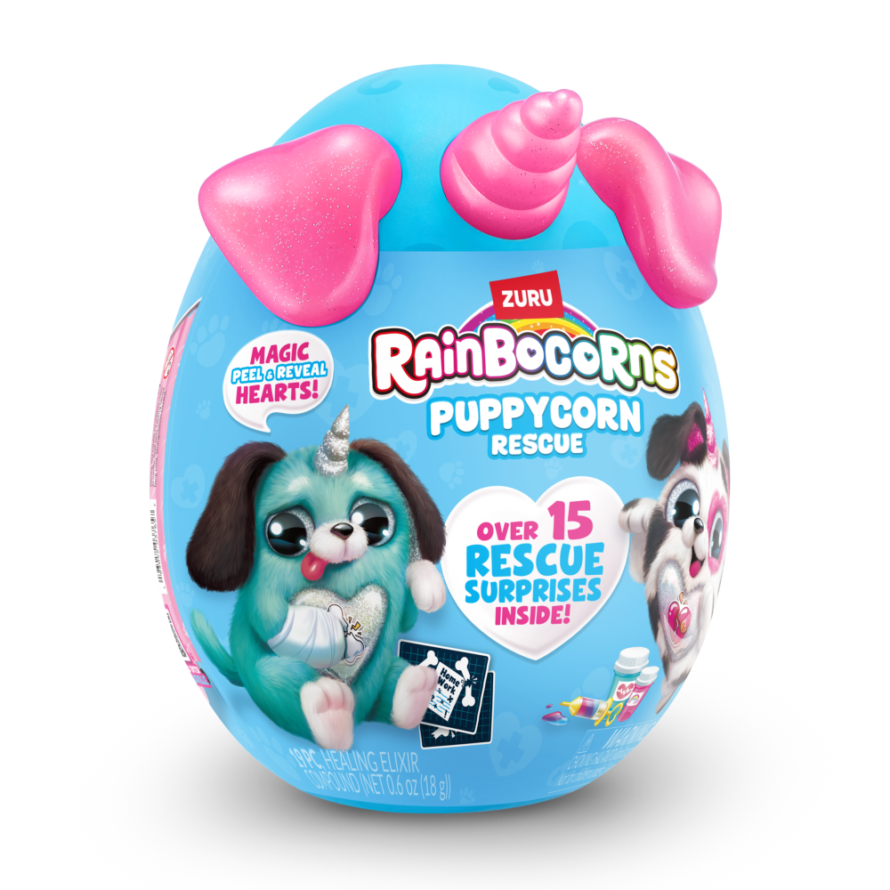 М&#8217;яка іграшка-сюрприз Rainbocorn-H Puppycorn Rescue (9261H)