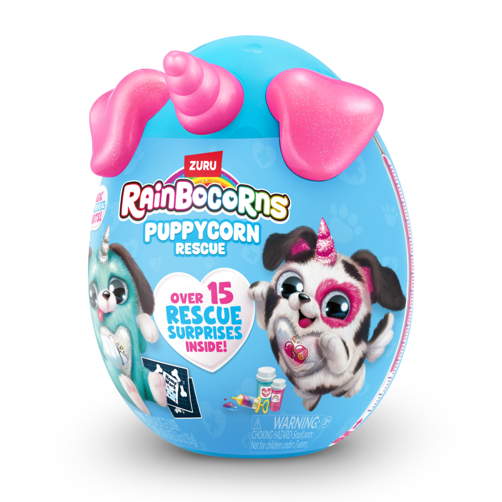 М&#8217;яка іграшка-сюрприз Rainbocorn-H Puppycorn Rescue (9261H)