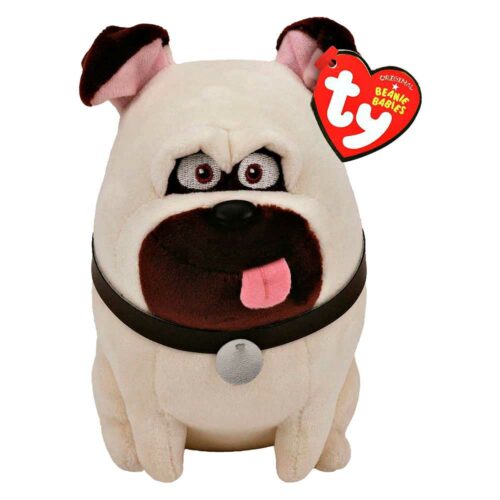 М&#8217;яка іграшка TY SECRET LIFE OF PETS Мопс МЕЛ маленький (41164)