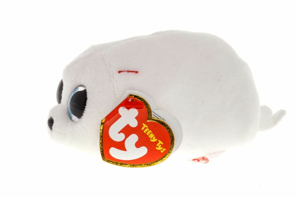 Stuffed toy TY Teeny Ty&#8217;s SEAL SLIPPERY (42136)
