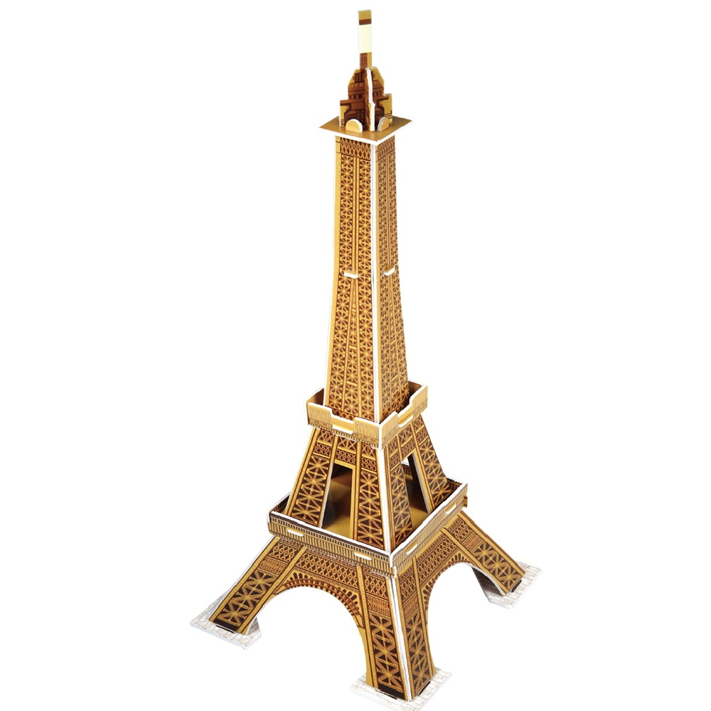 Eiffel Tower 3D Puzzle Constructor CubicFun Mini Series (S3006h)