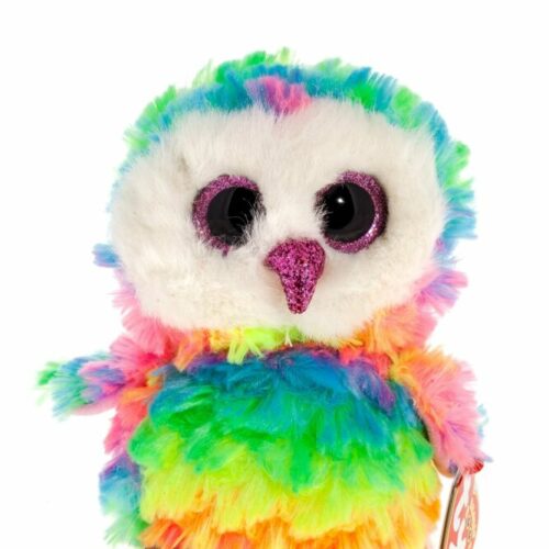 Мягкая игрушка TY Beanie Boo&#8217;s Сова Owen 15 см (37221)