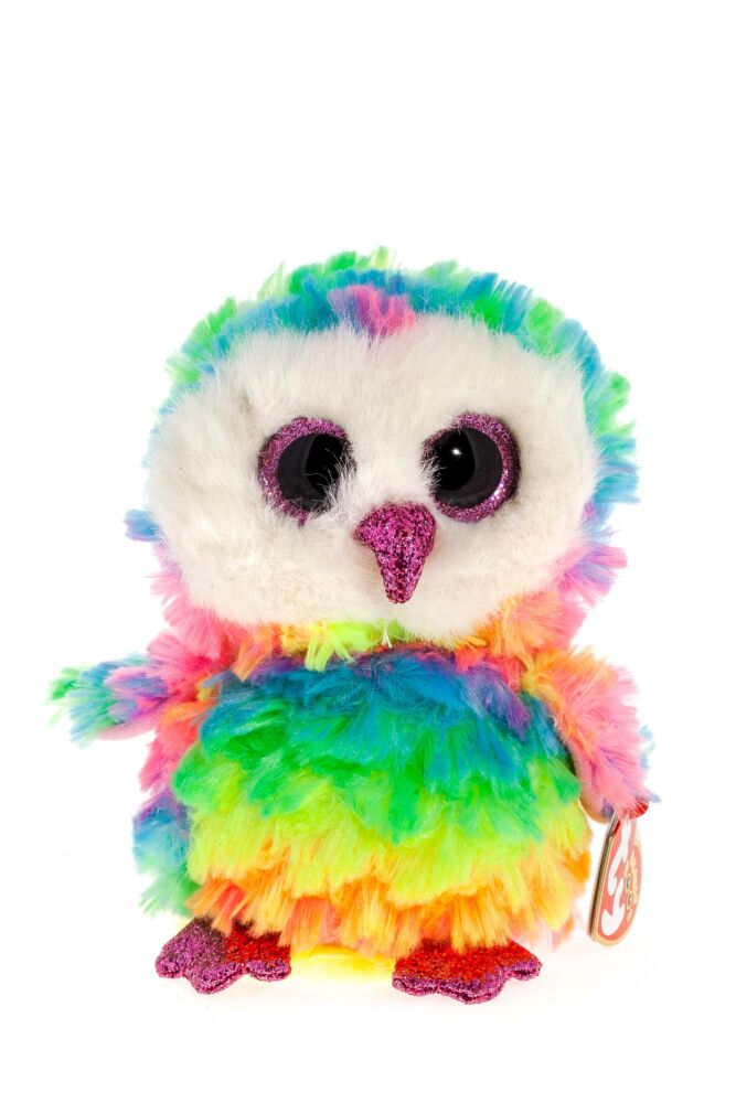 Мягкая игрушка TY Beanie Boo&#8217;s Сова Owen 15 см (37221)