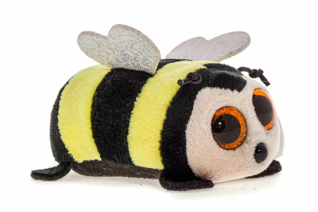 Stuffed toy TY Teeny Ty&#8217;s ZINGER Bee (41244)