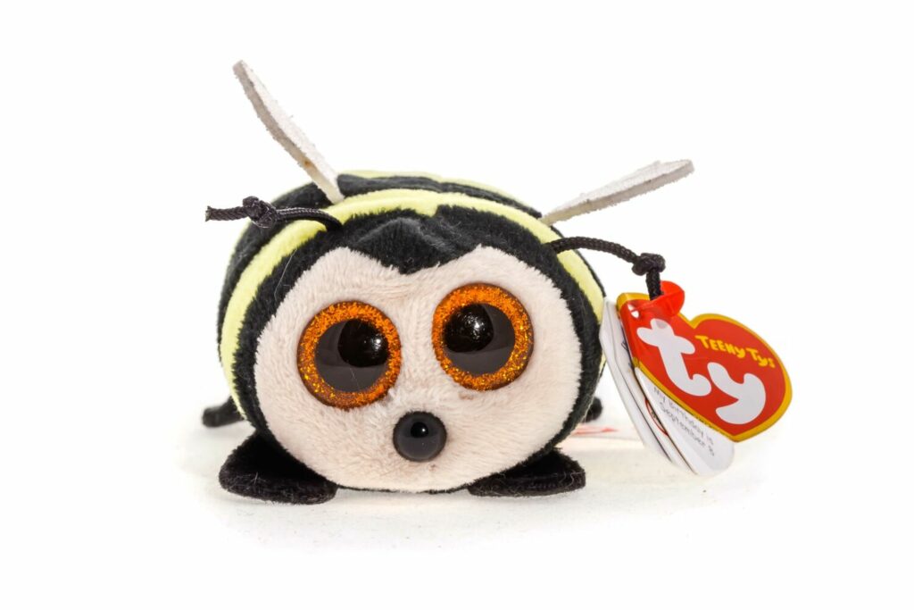 Stuffed toy TY Teeny Ty&#8217;s ZINGER Bee (41244)
