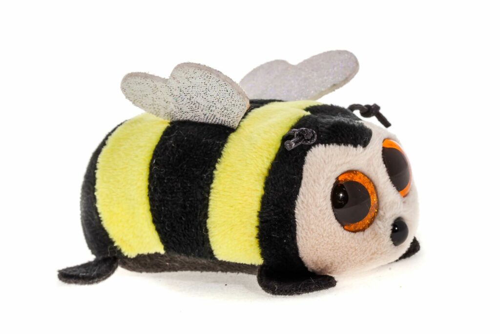 Stuffed toy TY Teeny Ty&#8217;s ZINGER Bee (41244)