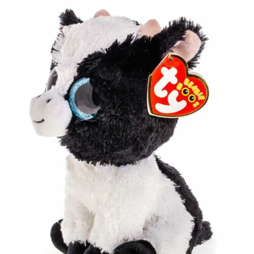 Мягкая игрушка TY Beanie Boo&#8217;s Коровка BUTTER 15 см (36841)