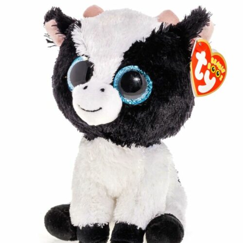 Мягкая игрушка TY Beanie Boo&#8217;s Коровка BUTTER 15 см (36841)