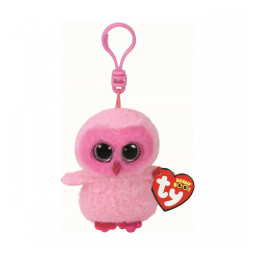 Мягкая игрушка TY Beanie Boo&#8217;s Розовая сова OWEN 12 см (35039)