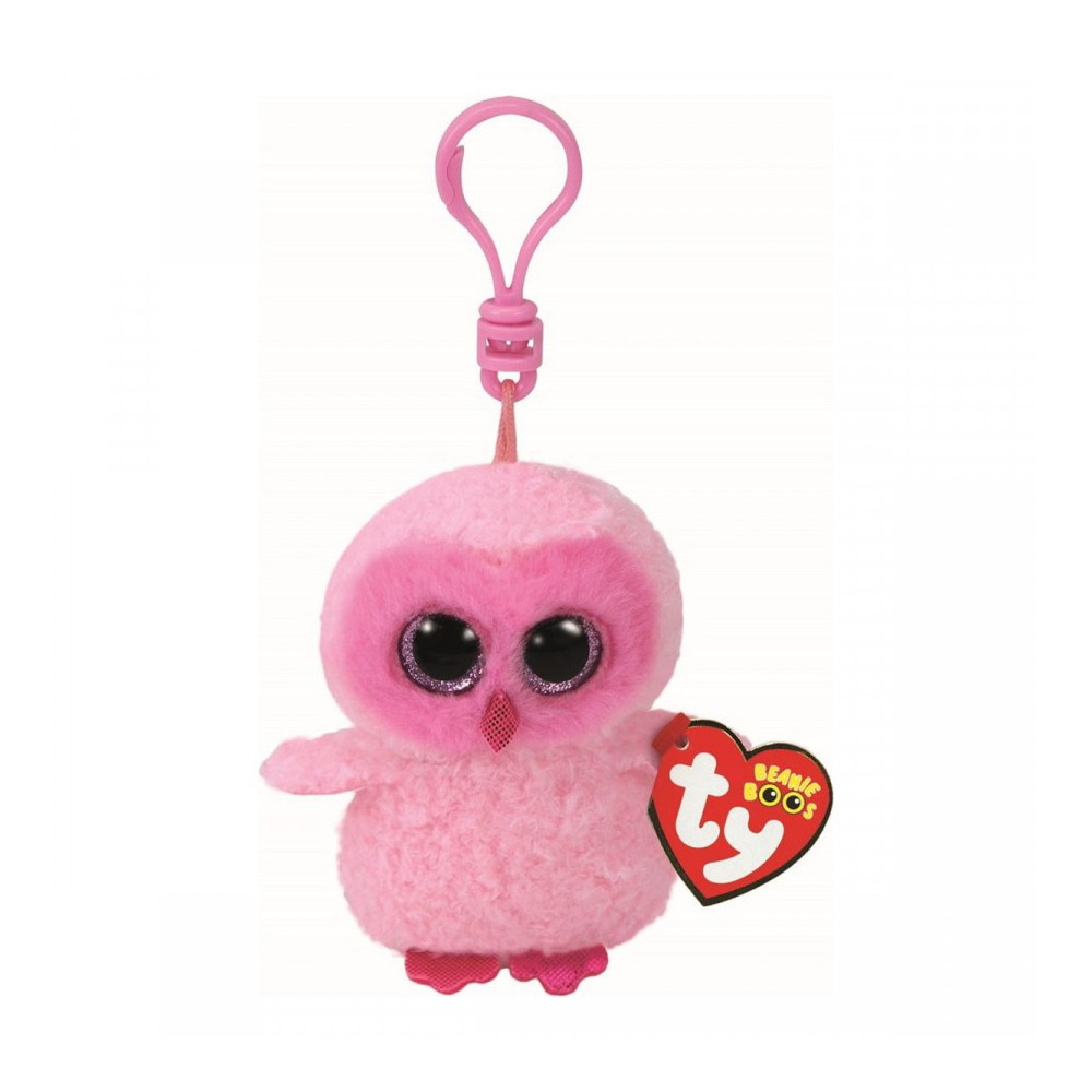 Мягкая игрушка TY Beanie Boo&#8217;s Розовая сова OWEN 12 см (35039)
