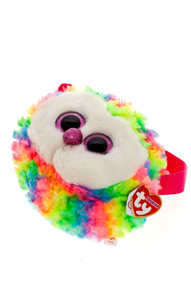 Stuffed toy TY Gear Colorful owl Owen handbag (95103)