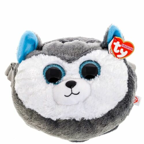 Мягкая игрушка TY Gear Хаски Slush сумочка (95107)