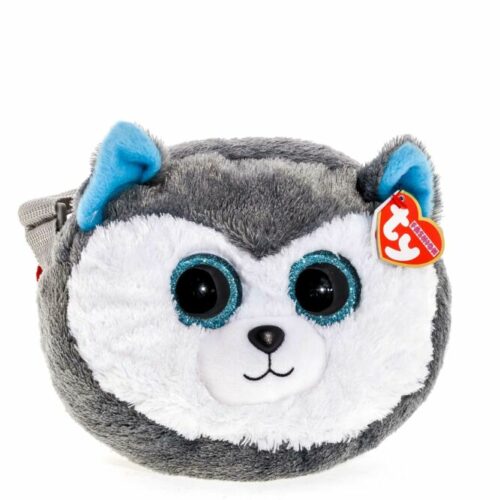Мягкая игрушка TY Gear Хаски Slush сумочка (95107)