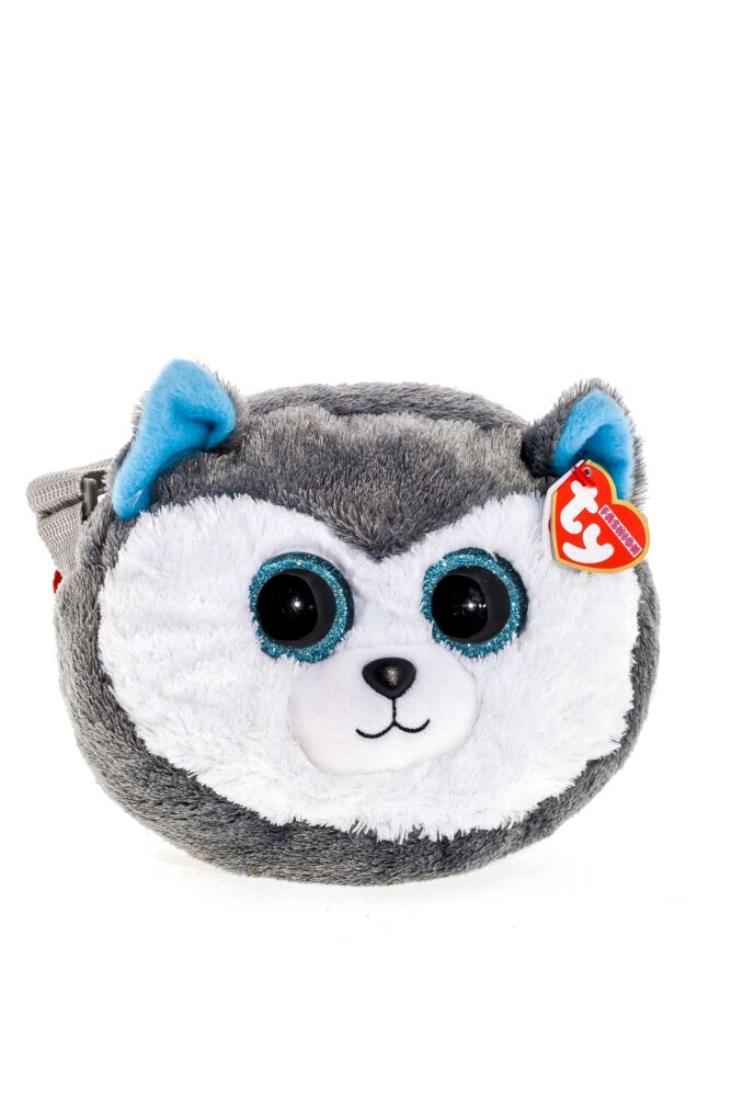 Мягкая игрушка TY Gear Хаски Slush сумочка (95107)