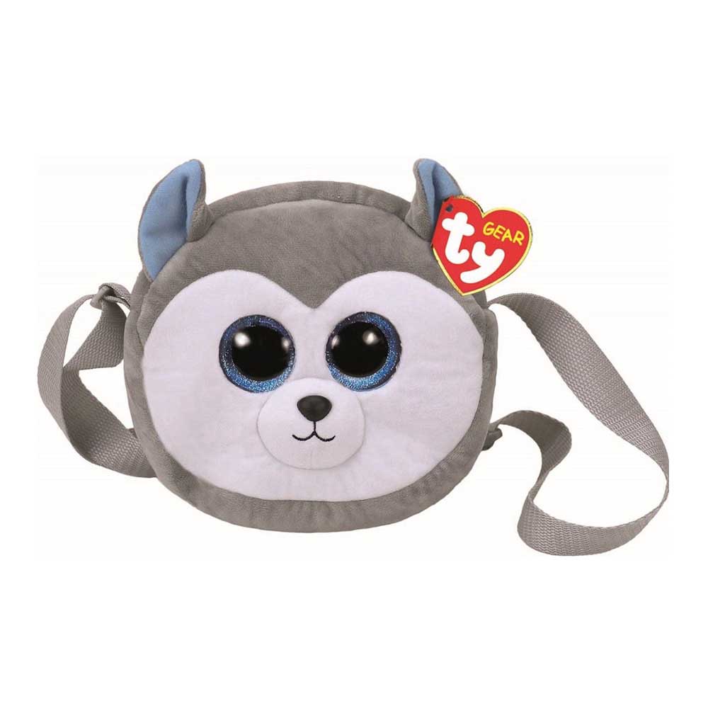 Мягкая игрушка TY Gear Хаски Slush сумочка (95107)