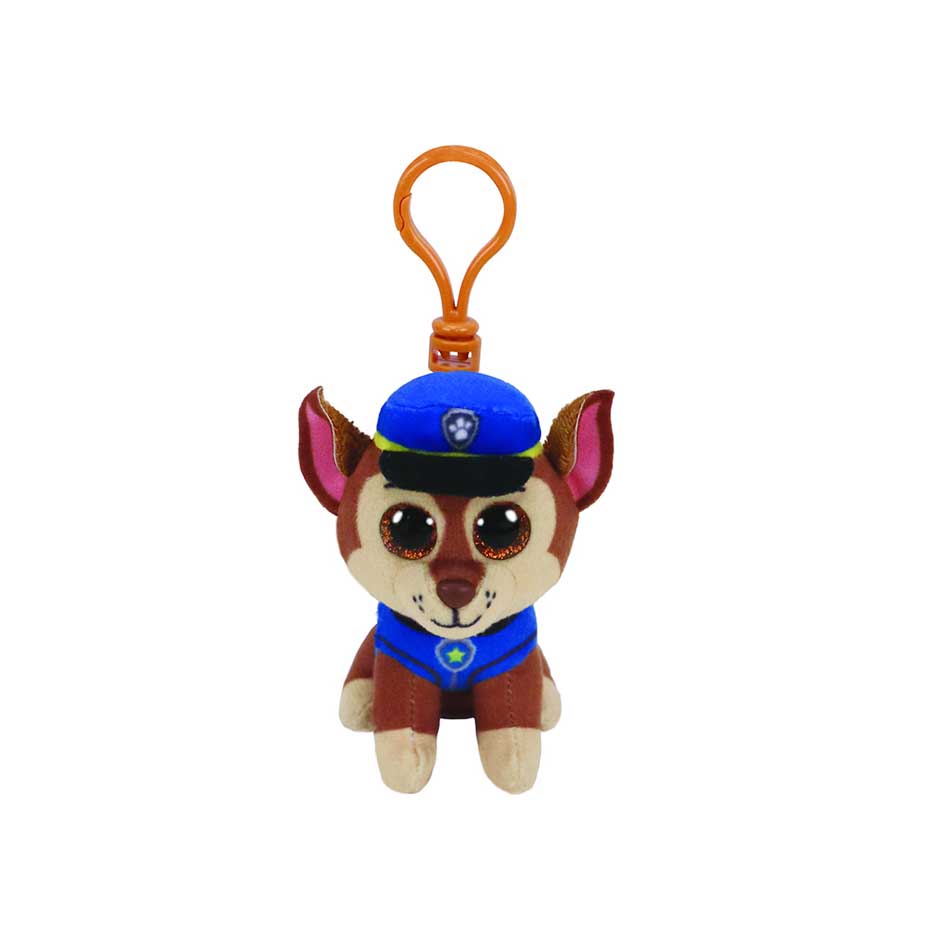 Мягкая игрушка TY Paw Patrol Немецкая овчарка Гонщик брелок (41276)