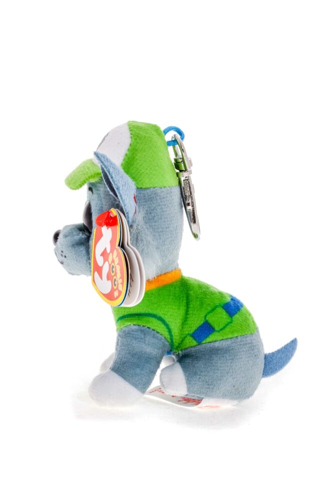 Мягкая игрушка TY Paw Patrol Пес Рокки брелок (41279)