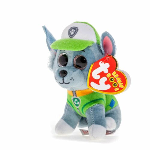 Мягкая игрушка TY Paw Patrol Пес Рокки брелок (41279)