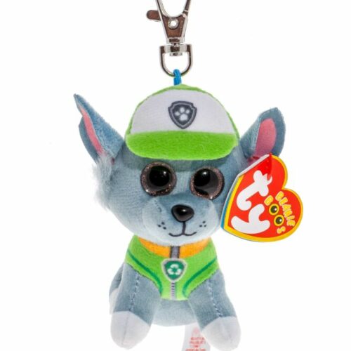 Мягкая игрушка TY Paw Patrol Пес Рокки брелок (41279)