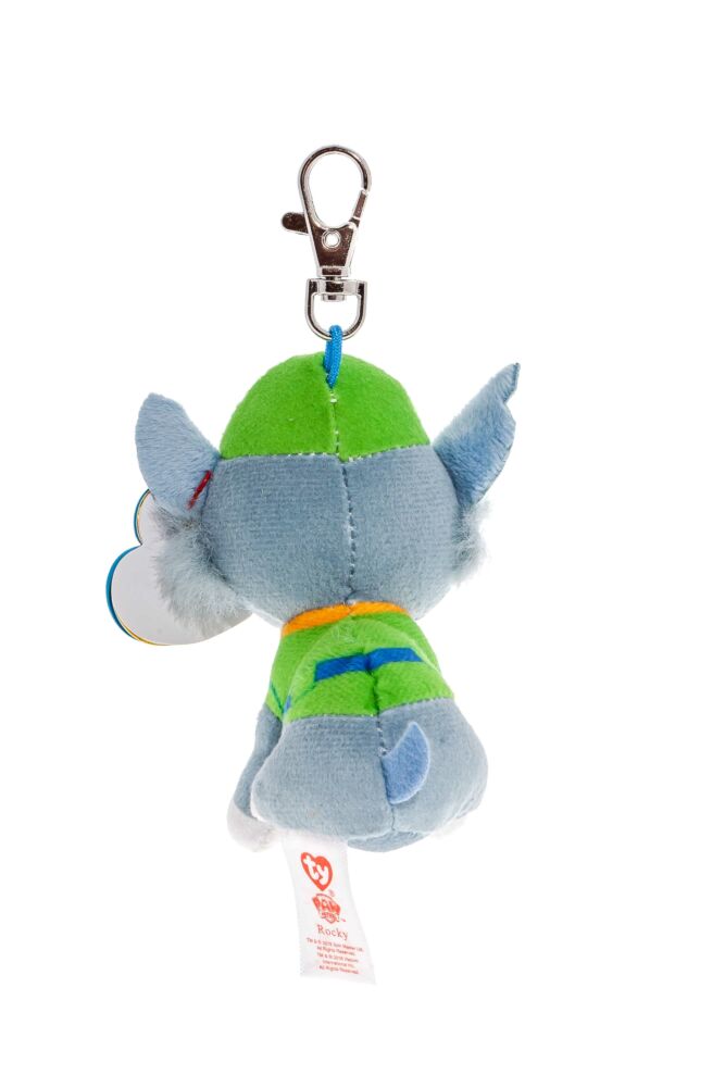 Мягкая игрушка TY Paw Patrol Пес Рокки брелок (41279)