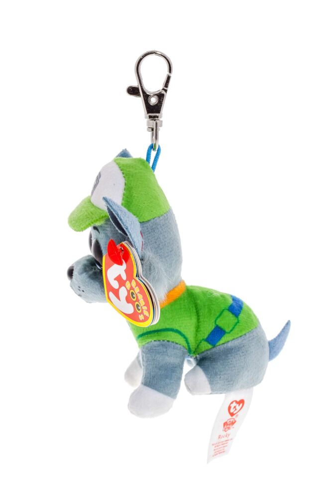 Мягкая игрушка TY Paw Patrol Пес Рокки брелок (41279)