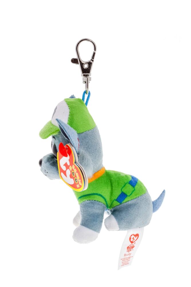 Мягкая игрушка TY Paw Patrol Пес Рокки брелок (41279)