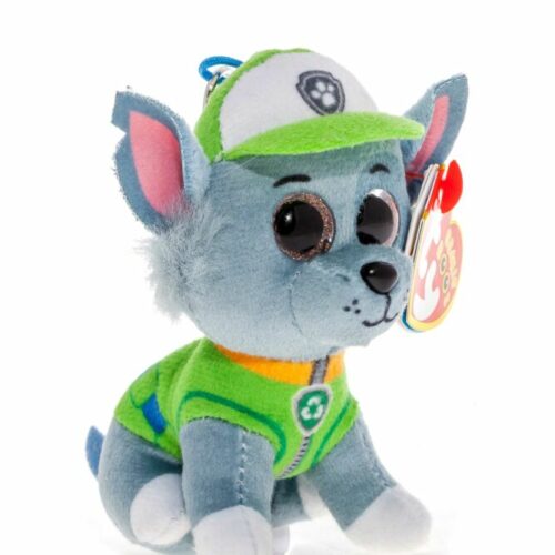 Мягкая игрушка TY Paw Patrol Пес Рокки брелок (41279)