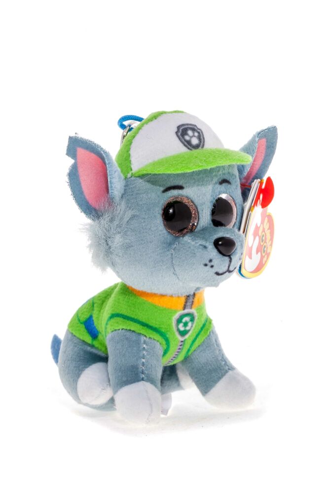 Мягкая игрушка TY Paw Patrol Пес Рокки брелок (41279)