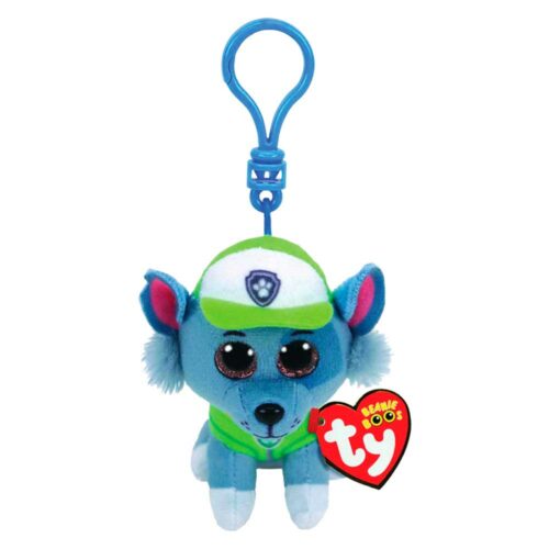 Мягкая игрушка TY Paw Patrol Пес Рокки брелок (41279)