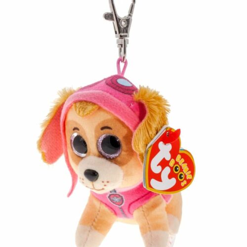 Stuffed toy TY Paw Patrol Cocker-poodle Skye keychain (41281)