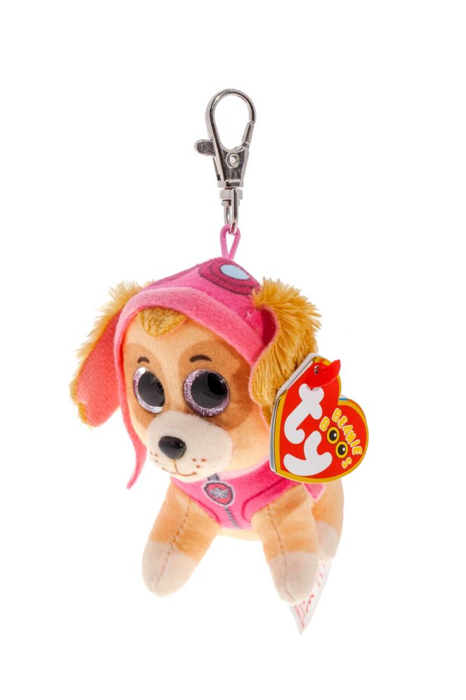 Stuffed toy TY Paw Patrol Cocker-poodle Skye keychain (41281)