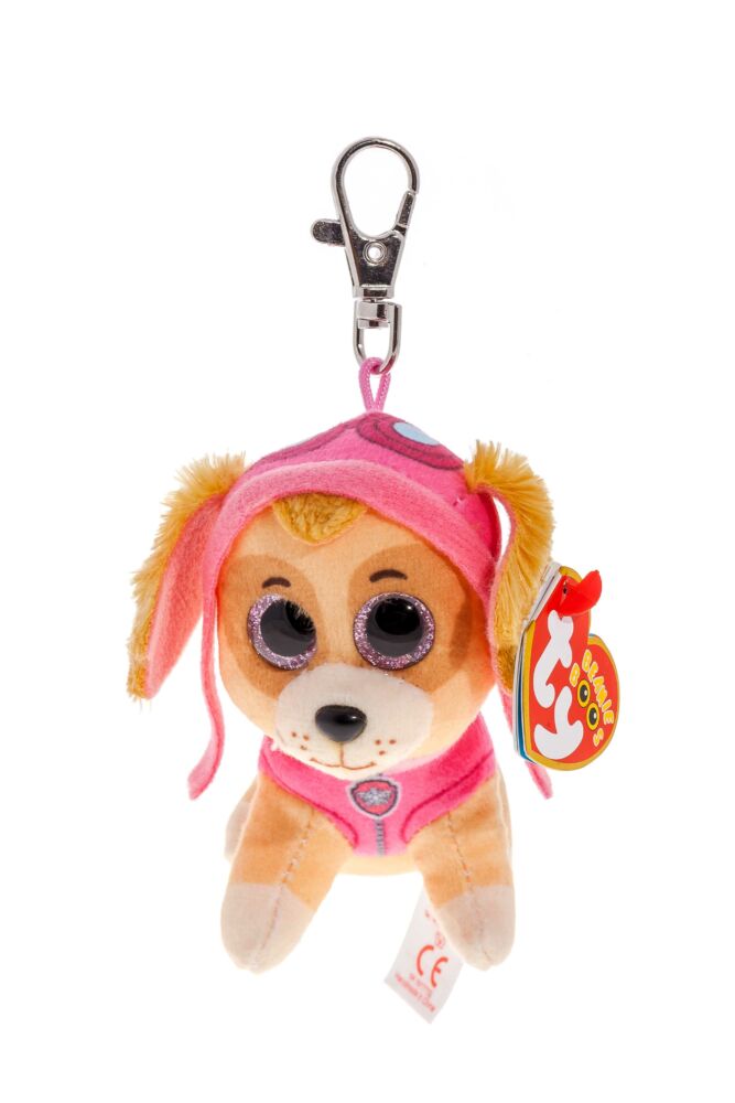 Stuffed toy TY Paw Patrol Cocker-poodle Skye keychain (41281)