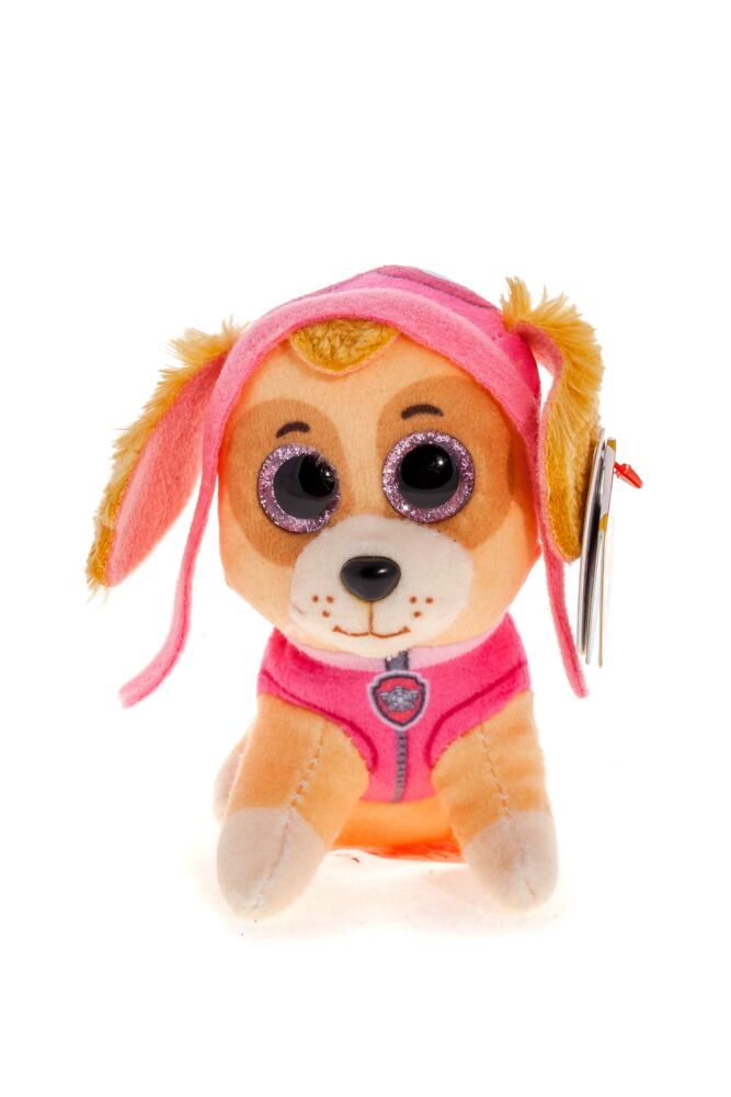 Stuffed toy TY Paw Patrol Cocker-poodle Skye keychain (41281)
