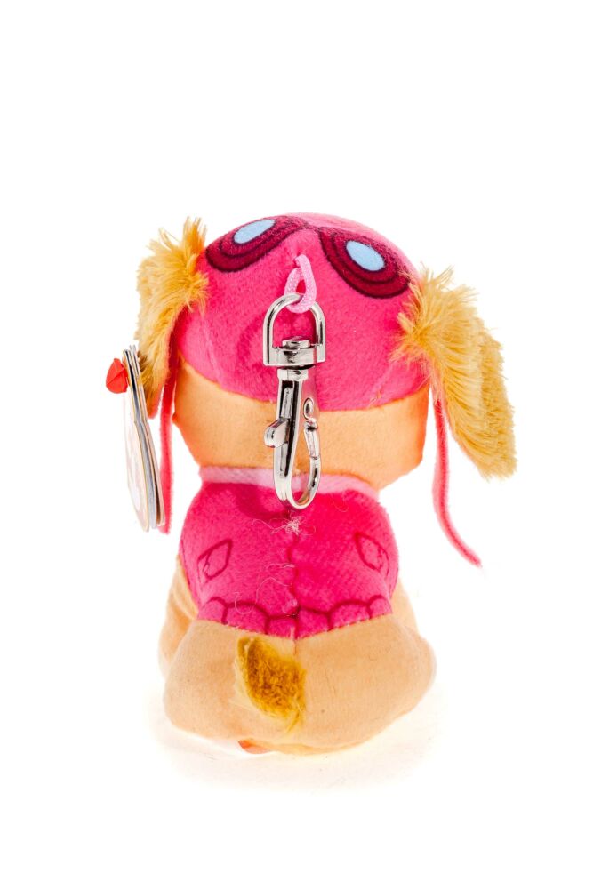 Stuffed toy TY Paw Patrol Cocker-poodle Skye keychain (41281)
