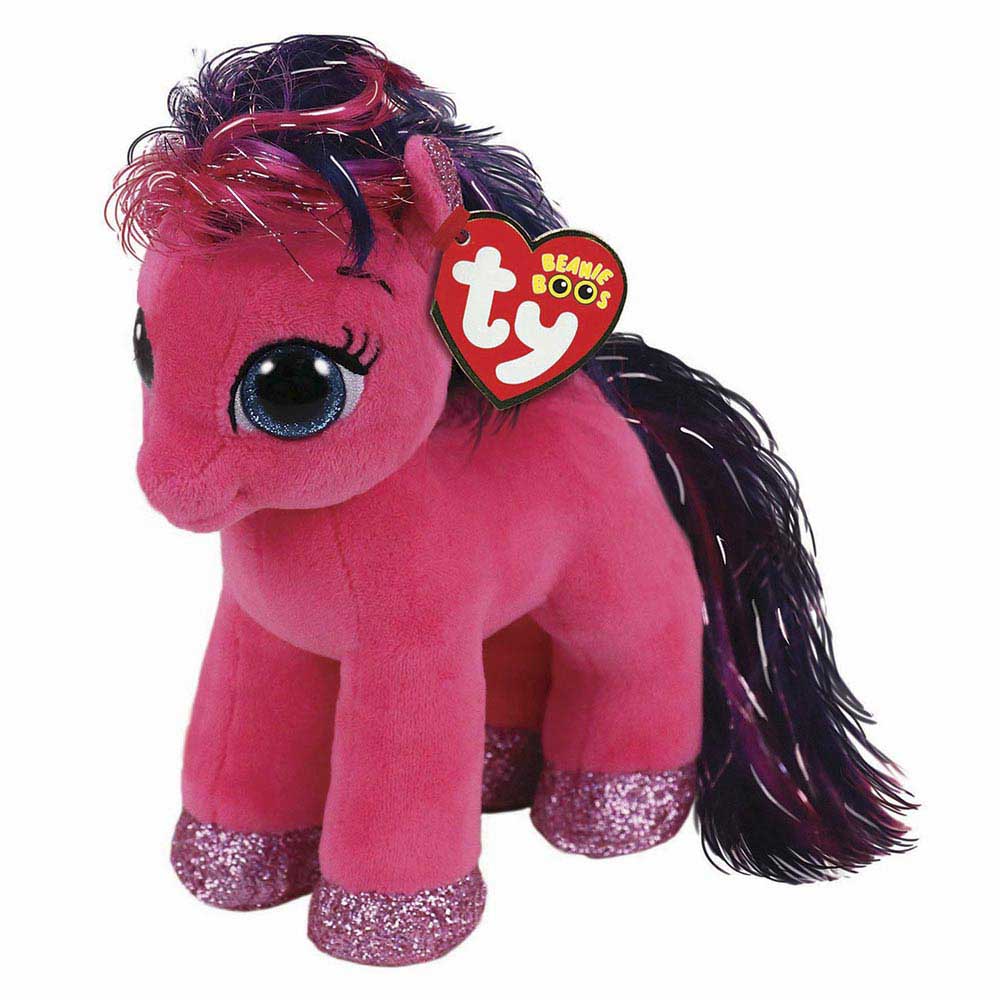 Мягкая игрушка TY Beanie Boo&#8217;s Розовая пони Ruby маленькая (36665)