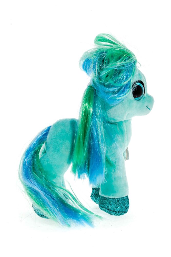 Мягкая игрушка TY Beanie Boo&#8217;s Бирюзовая пони Topaz маленькая (36666)