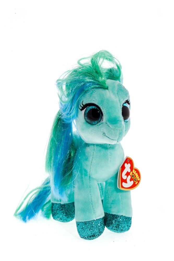 Мягкая игрушка TY Beanie Boo&#8217;s Бирюзовая пони Topaz маленькая (36666)