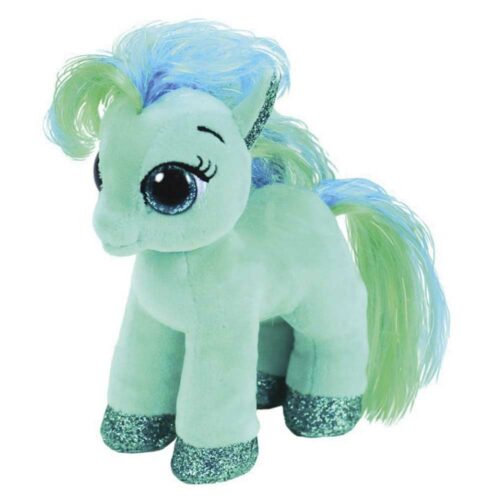 Мягкая игрушка TY Beanie Boo&#8217;s Бирюзовая пони Topaz маленькая (36666)