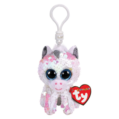 Мягкая игрушка TY FLIPPABLES Белый единорог DIAMOND 12 см (35300)