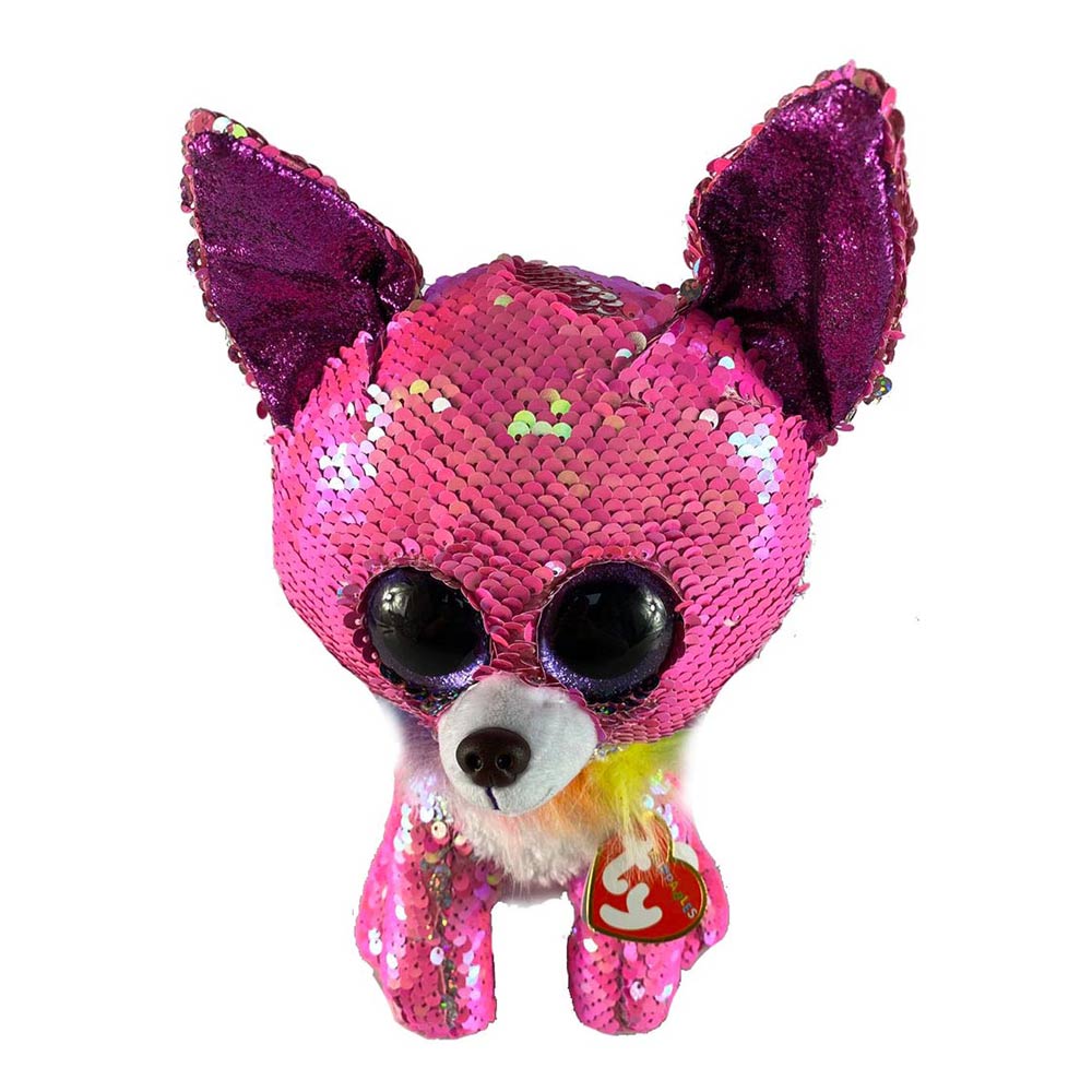 Stuffed toy TY FLIPPABLES Chihuahua CHARMED 25 cm (36792)