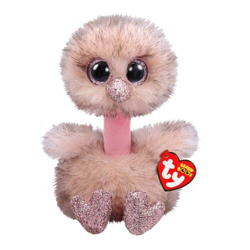 Мягкая игрушка TY Beanie Boo&#8217;s Страус Henna 15 см (36698)