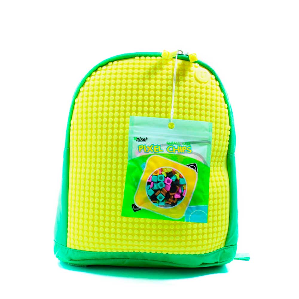 Upixel Junior Backpack Green-Yellow (WY-A012G)