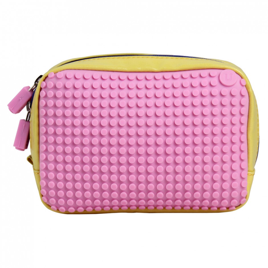 Upixel Handbag Yellow-Pink (WY-B003B)