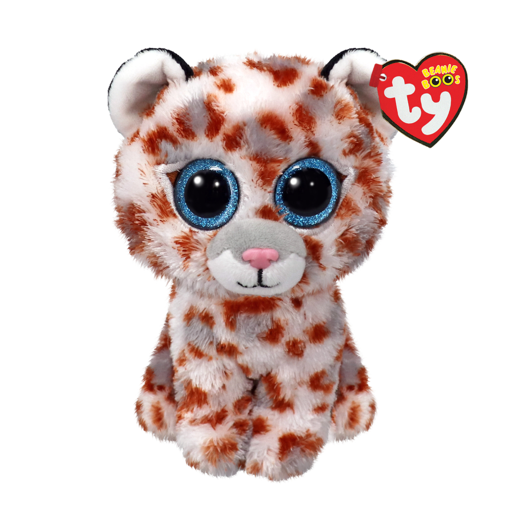 Дитяча іграшка м’яконабивна TY Beanie Boos Леопард &#8220;COCO&#8221; 15 см (37363)