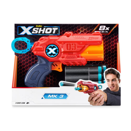 Швидкострільний бластер X-Shot Red EXCEL Mk 3 (36118R)