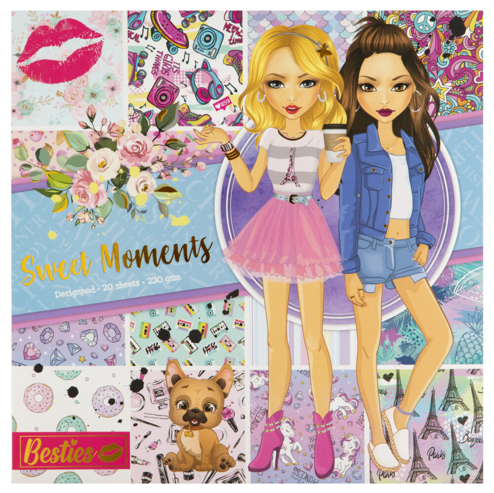 Besties Блокнот для дизайну «Sweet Moments» (961033)