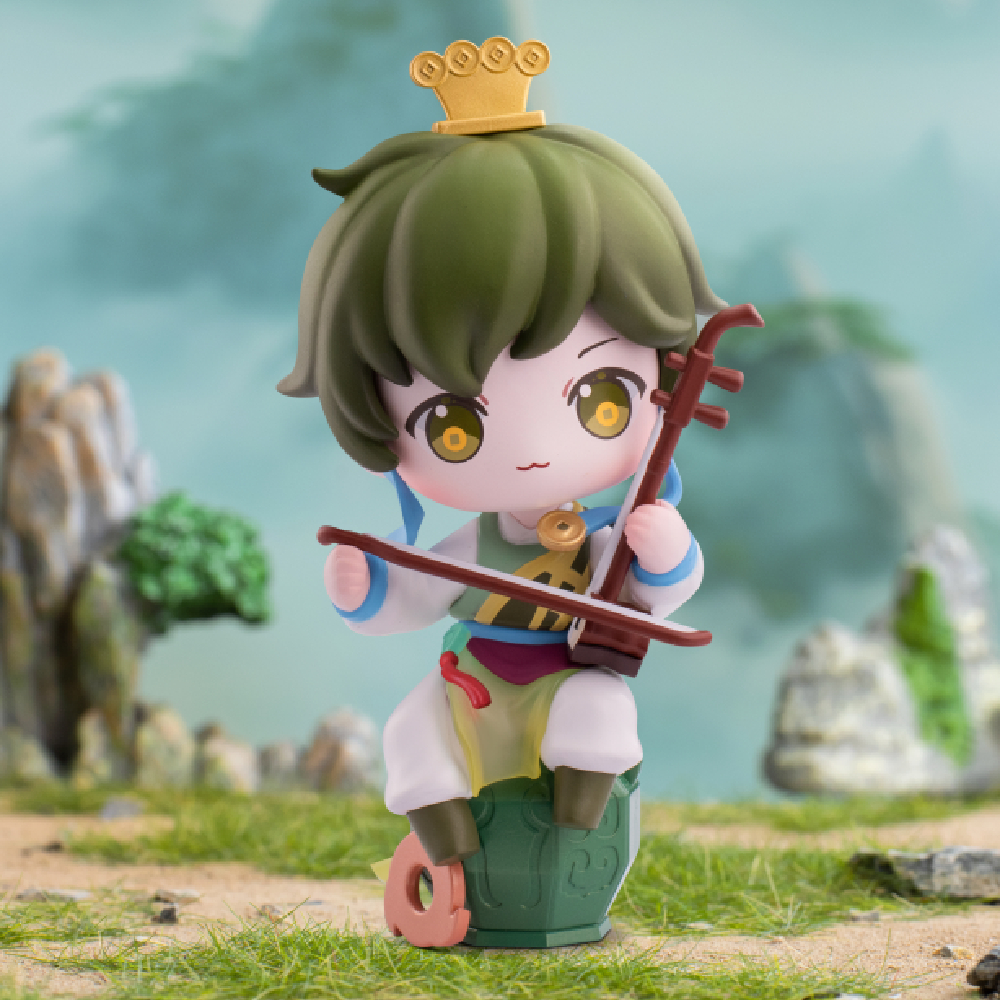 POP Mart surprise toy with Sword and Fairy collectible figure Chinese Musical Instrument series (SAF-01)