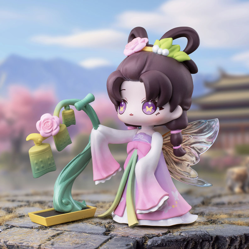 POP Mart surprise toy with Sword and Fairy collectible figure Chinese Musical Instrument series (SAF-01)